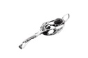 Amulett, Anhänger 'Myfanny Elfe mit Onyx' aus Silber 925 - Mittelalter, Larp, Fantasy Schmuck