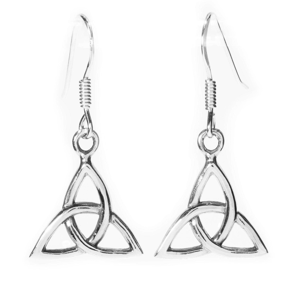 [Oh56-2] Schmuck Ohrhänger Riana Celtic Unity 1,7 cm – Silber 925 – Filigrane keltische Ohrringe