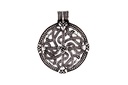 Anhänger VINGARD Wikingerschmuck aus Silber – Nordisches Schutzkreuz Amulett 3,3 cm