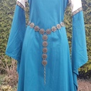 Kettengürtel Y-Gürtel Y-Herja messingfarben Ypsilongürtel Accessoire für Larp, Mittelalter und Alltag