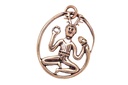 Schmuck Anhänger Cernunnos 3,9 cm – Bronze – Keltisches Amulett des Waldgottes für Schutz & Naturverbundenheit