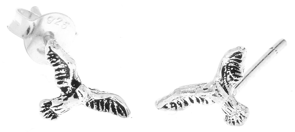 Ohrstecker Talin Adler aus Silber – Mini-Adler Ohrschmuck 10 mm