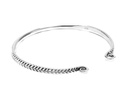 SPIRA Armreif aus Silber – Zarter Wikinger Damenreif mit Spiralmuster Ø 6 cm
