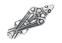 Anhänger MUNIN aus Silber – Rabe Odins Wikinger Amulett 5 cm