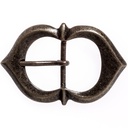 Spitzbogen-Schließe,30mm, altmessingfarben