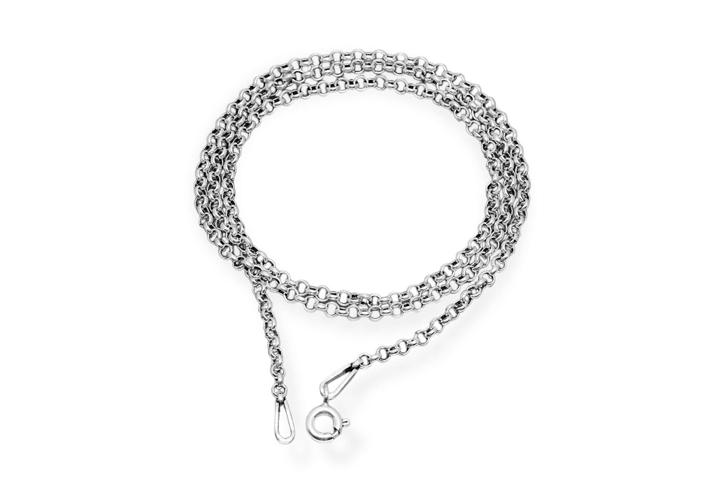 [K15-2] Schmuck Halskette Nila 45 cm – Silber 925 – Zarte Erbskette für Anhänger & Amulette