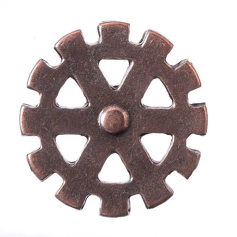 [N-STP-4-4] Wheel, kupferfarbener Beschlag