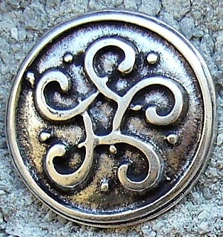 [N-177-1] keltischer Wirbelknoten, silberfarben