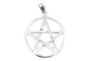 Pentagramm-Anhänger PENTAGRAMM aus 925er Silber – Mystisches Schutzsymbol (2,9 cm)