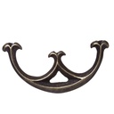 altmessingfarbener Taschenbeschlag klein