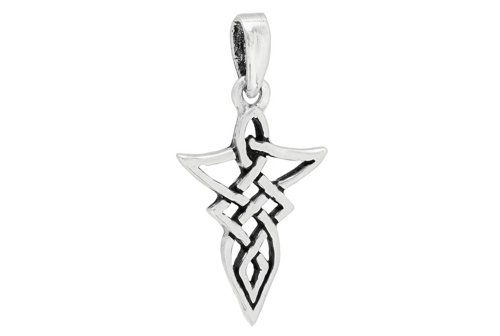 Schmuck Anhänger Arcania 2,3 cm – Silber 925 – Keltisches Amulett für Schutz & Verbundenheit