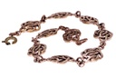 Keltische Armkette LUCY aus Bronze – 20 cm filigraner Schmuck mit Ornamenten 