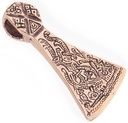 Anhänger HALVARD aus Bronze – Mammen-Axt Wikinger Amulett 5,2 cm