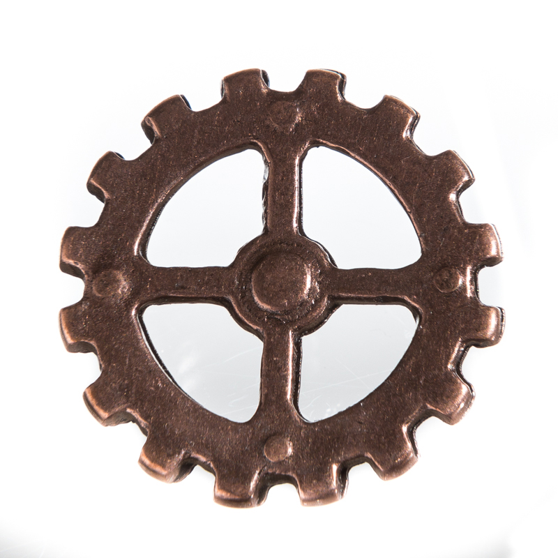 Wheel, kupferfarbener Beschlag