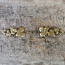 Mantelverschluß Gewandverschluß Weinranke messing Vine Oberon