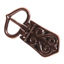 mittelalterliche Schließe, Magyar, 2,5cm kupferfarben