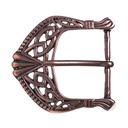 Kupferfarbene keltische Gürtelschließe BALDER 40 – Knotenmuster für 4 cm Gürtel