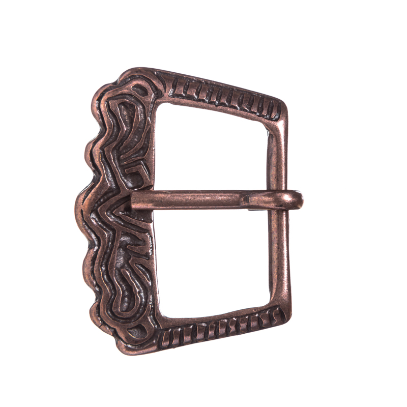 mittelalterliche Dorn-Schließe,25mm, kupferfarben