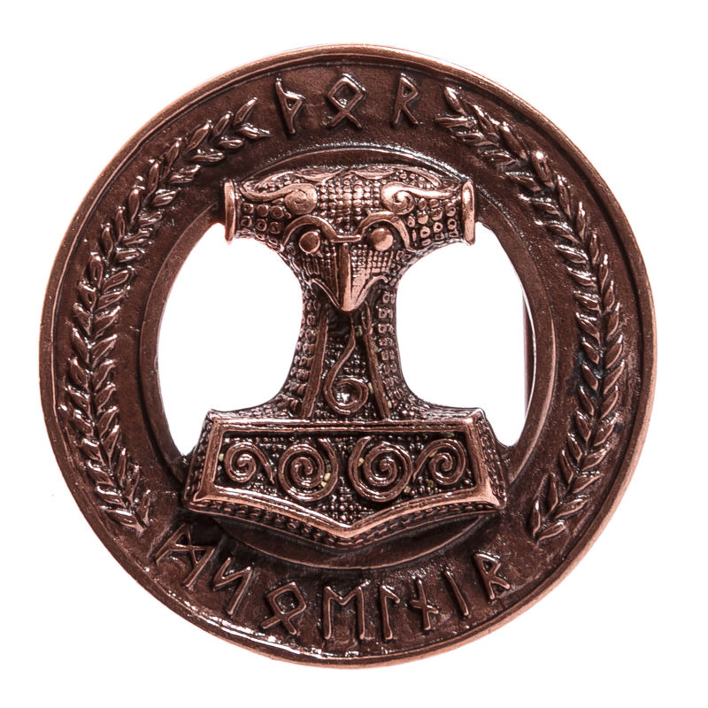 THOR MJÖLNIR, Thorhammer-Schließe, kupferfarben