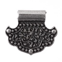 Birka Hammer Anhänger silberfarben – Nordischer Thorhammer im historischen Stil aus Zamak