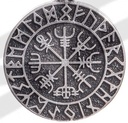 VEGVISIR -Schließe silberfarben 4cm