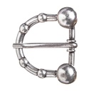 Vagoten-Schließe, silberfarben