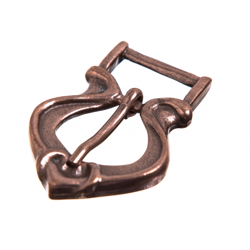 Douglas Mittelalter-Schließe in Kupferoptik – Dornschließe für 2 cm Riemen