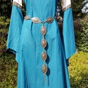 Kettengürtel Y-Gürtel Y-Rina silberfarben Ypsilongürtel Accessoire für Larp, Mittelalter und Alltag