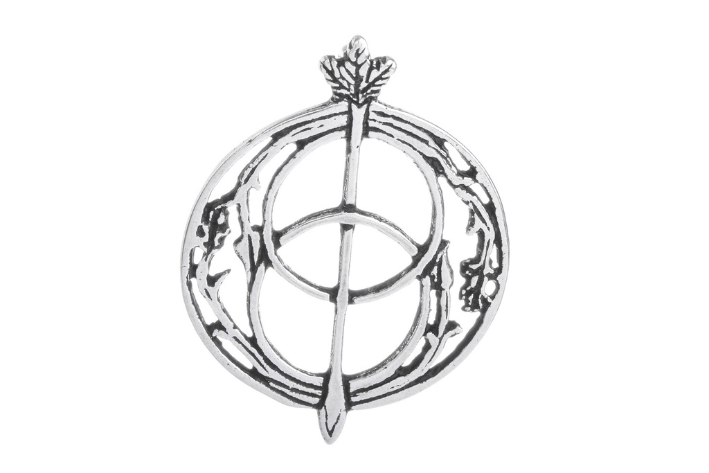 CHALICE – Keltischer Avalon-Anhänger aus Silber 925 (3,3 cm) | Glücksamulet aus Glastonbury
