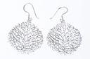 Ohrhänger „Sia – Feenbaumkrone“ aus 925er Silber – Elfen Ohrschmuck 4,5 cm