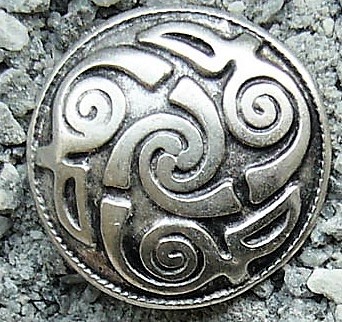 keltischer Wirbel, silberfarben