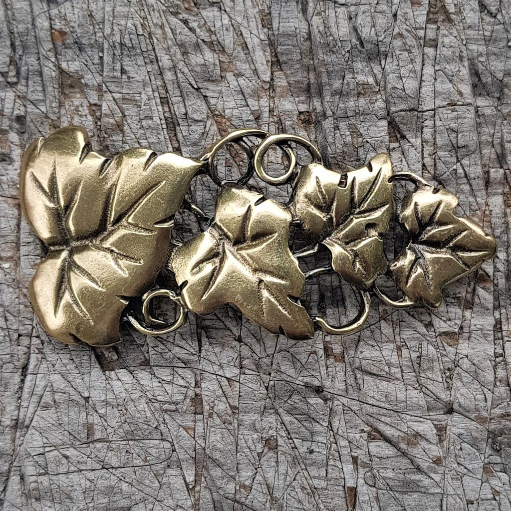 VINE, Blätter-Beschlag, messing Zamak Efeu