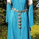 Kettengürtel Y-Gürtel Y-Byzanz messingfarben Ypsilongürtel Accessoire für Larp, Mittelalter und Alltag