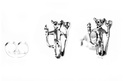 Ohrstecker Devil Teufel aus 925 Silber – Mini Ohrschmuck mit Hörnern 9 mm