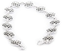 Armband  Celtic Armkette NIANA 18.7 cm  Keltische Knoten Armband Silber