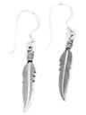 Ohrhänger mit einer Feder 'Naomy' Ohrschmuck Silber