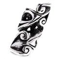 Haarperle Bartperle 'RIGA' Silber Bartschmuck Schmuck