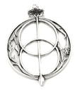 Schmuck Anhänger Avalon 4,5 cm – Silber 925 – Mystisches Amulett der Kelten