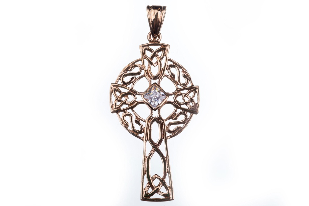 Keltischer Anhänger ARCANA aus Bronze – Großes Schutzamulett für Balance und Spiritualität (5,5 cm)