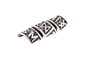Wikinger Perle "Runa" aus Silber 925 – Bart- & Haarperle mit Runeninschrift 2,5 cm