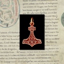 Thorshammer Anhänger Thaar aus Bronze – Nordischer Mjölnir Amulett 3 cm