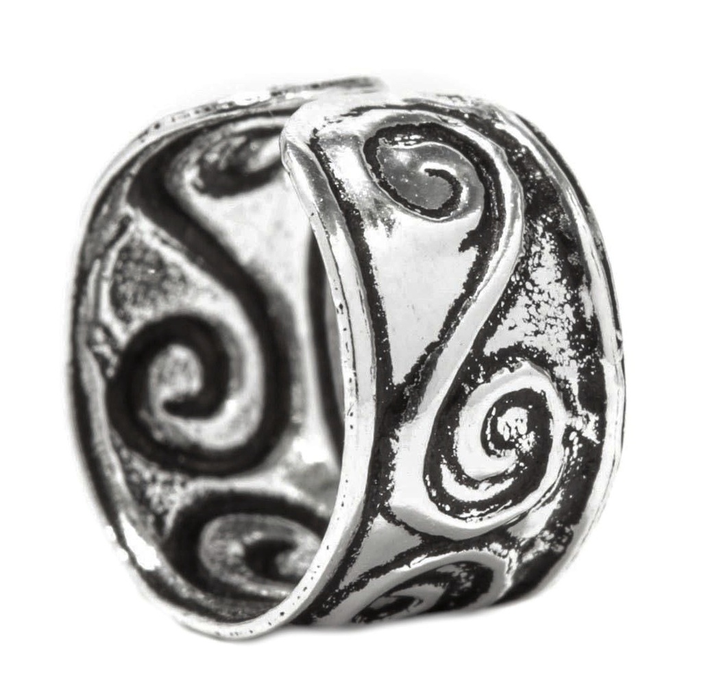 Ohrklemme SOPHIE aus 925er Silber 5 mm – Spirale des Lebens Ohrschmuck ohne Stechen