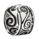 Ohrklemme SOPHIE aus 925er Silber 5 mm – Spirale des Lebens Ohrschmuck ohne Stechen