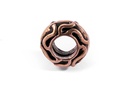 Wikingerperle ALUIR aus Bronze – Sonnenmotiv für Haare, Bärte und Zöpfe (1,2 cm)
