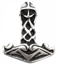 Thorshammer Mjölnir Anhänger 'Ragnar - Thorshammer' aus Silber 925 - Mittelalter, Larp, Reenactment Schmuck
