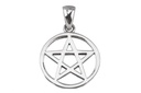 Pentagramm-Anhänger BIRGA aus 925er Silber – Mystisches Schutzsymbol (3 cm)