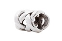 Keltische Bart- & Haarperle "Nemetona" aus Silber 925 – Schmuck mit Knotenmuster 1,4 cm