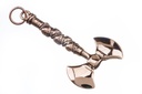 Anhänger BILDUR Große Doppelaxt aus Bronze – Wikinger Amulett 4,1 cm