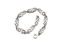 Armband  Celtic Armkettchen NOINA 19 cm Keltische Herzen Freundschafts-Armband Silber 19.0 cm