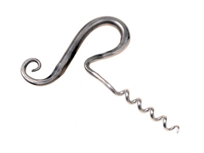 [16 KorZieh SA] Geschmiedeter Korkenzieher - blank